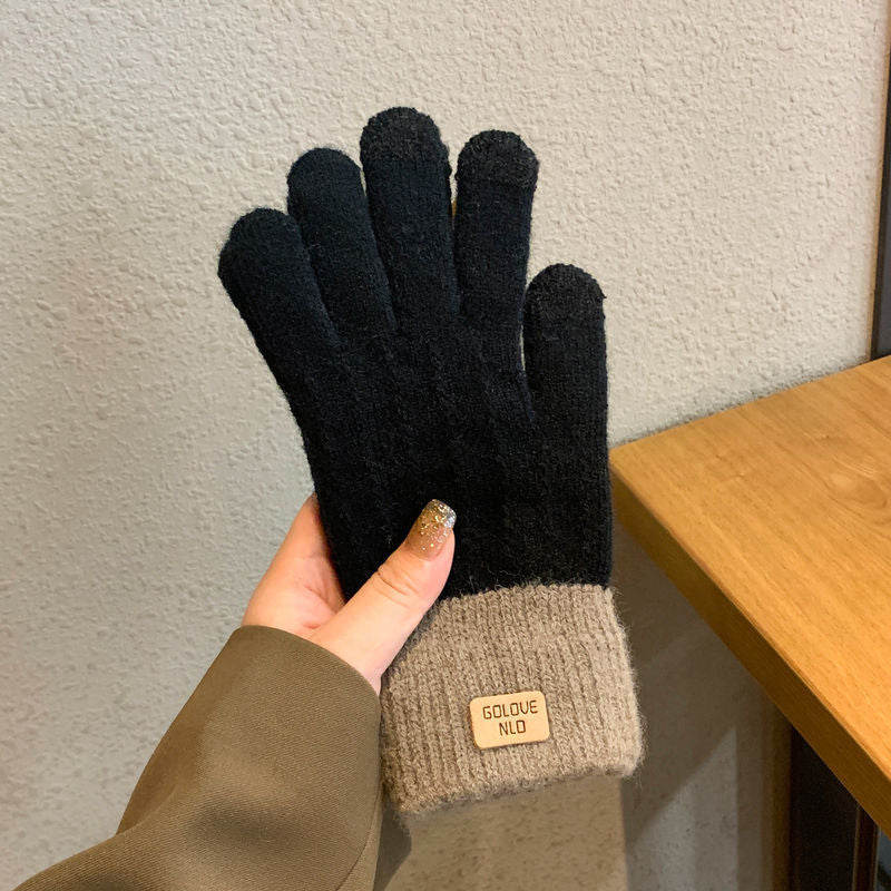 Gants d’hiver femme – Doublure en laine, chaleur et confort garantis