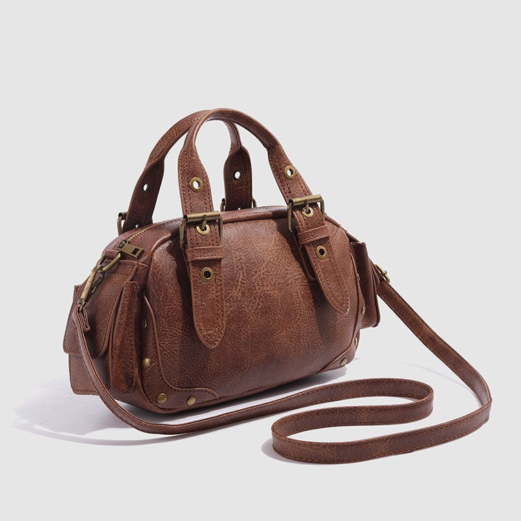 Sac bandoulière tendance inspiré du style motard — pratique et passe-partout