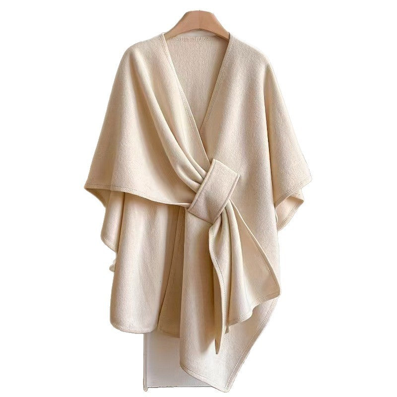 Chic & Cozy - Cardigan-cape cocooning